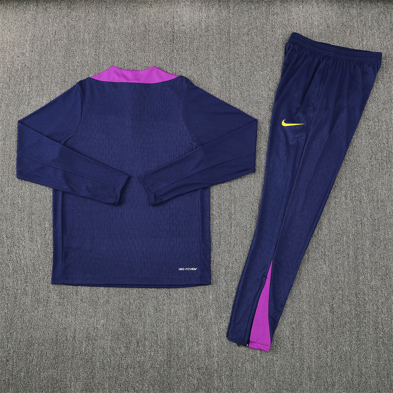 FC Barcelona “Purple Crest” Tracksuit