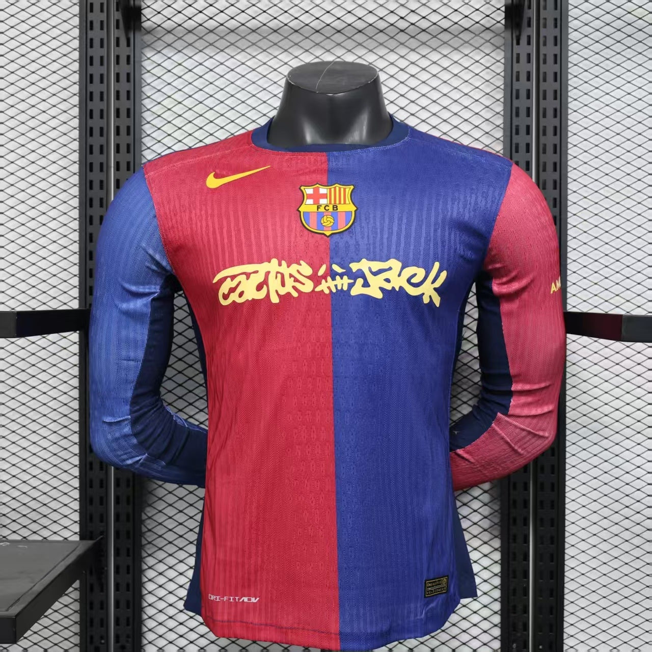 Kit spécial "Cactus Jack" du FC Barcelone