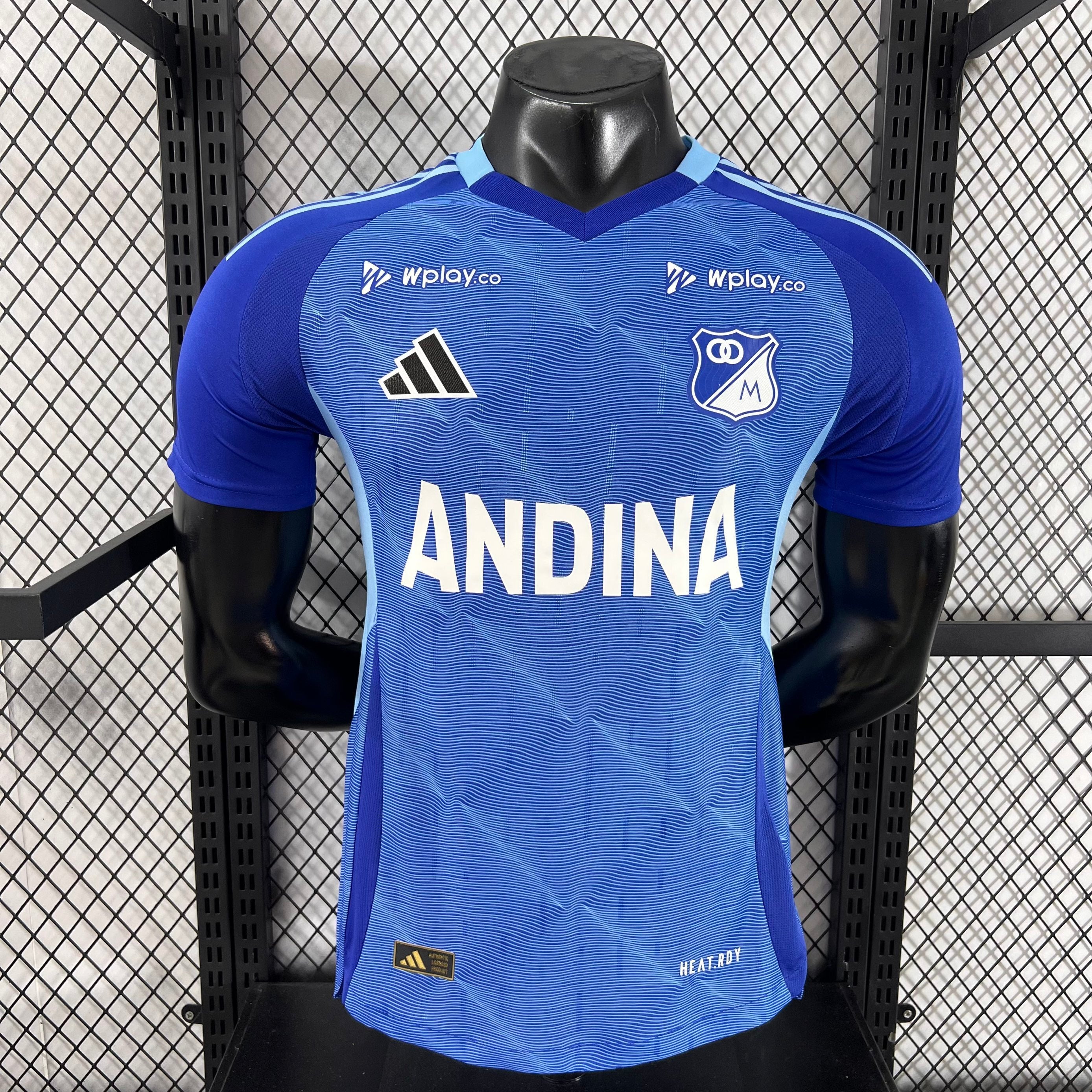 Millonarios "Blue Honeycomb" Special Kit