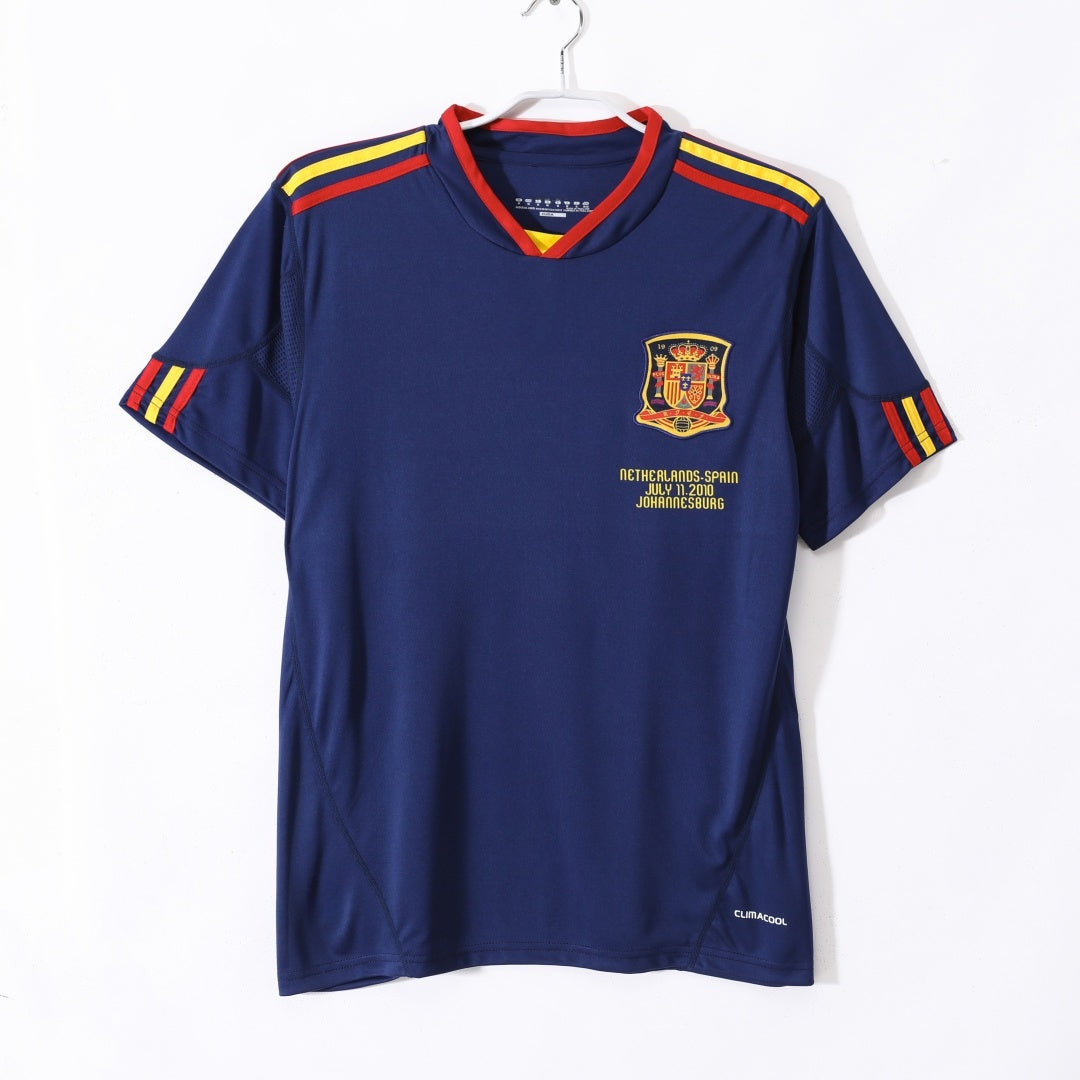 2010 Maillot Espagne Extérieur Retro