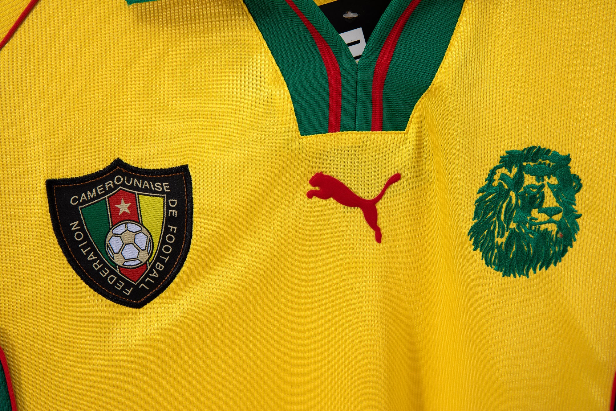 Cameroon 2002 World Cup Home Kit