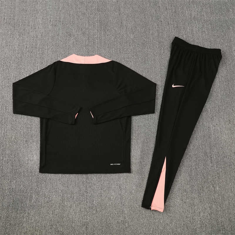 France Black and Pink Tracksuit