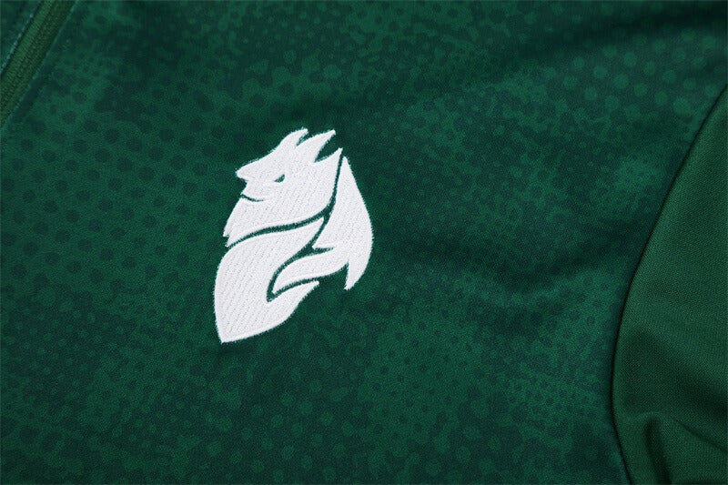 Manchester United Black and Green Tracksuit