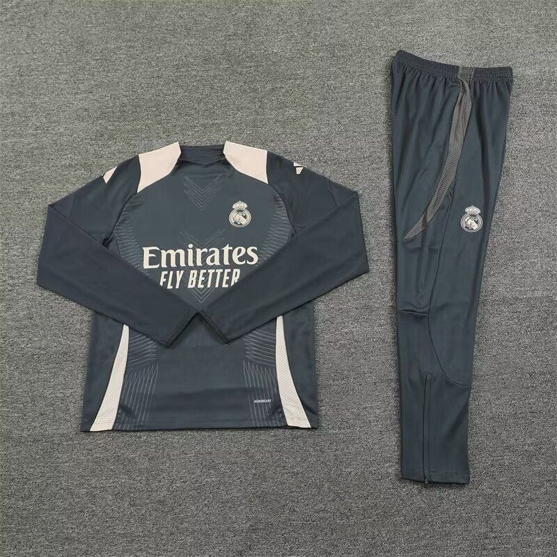 Real Madrid Gray Tracksuit