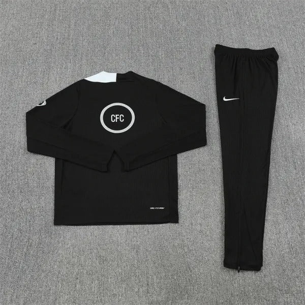 Chelsea Black Tracksuit