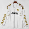 2011-2012 Maillot Retro Real Madrid Domicile Manches Longues