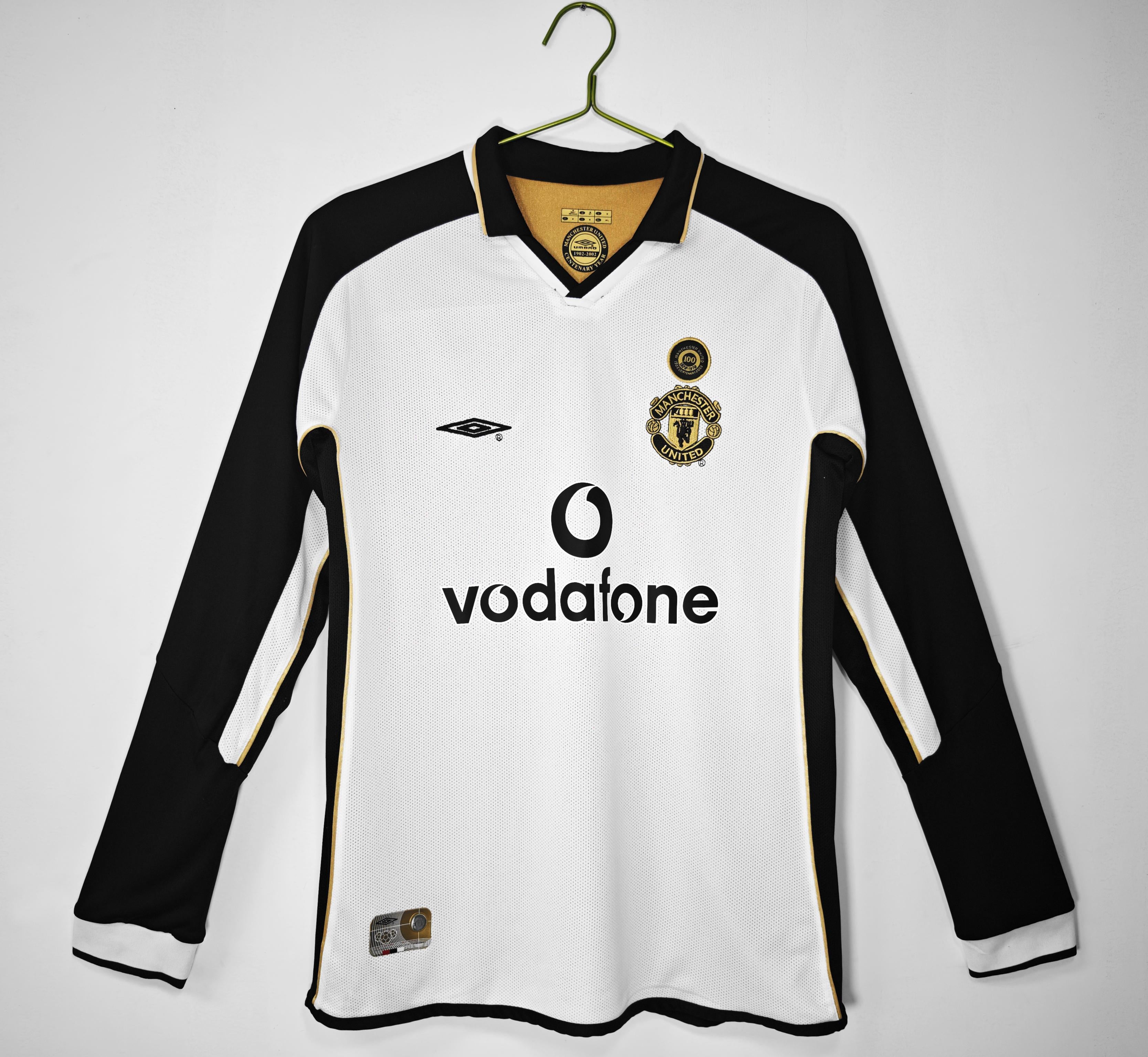 Manchester United 2001-2002 Away Long Sleeve Kit