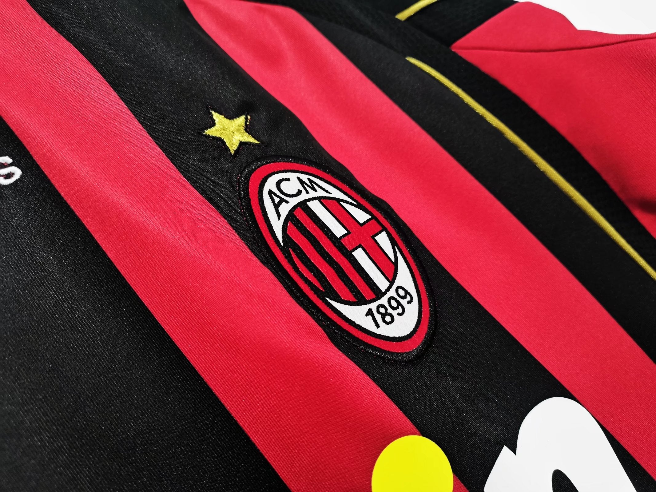 AC Milan 2007-2008 Long Sleeve Home Kit