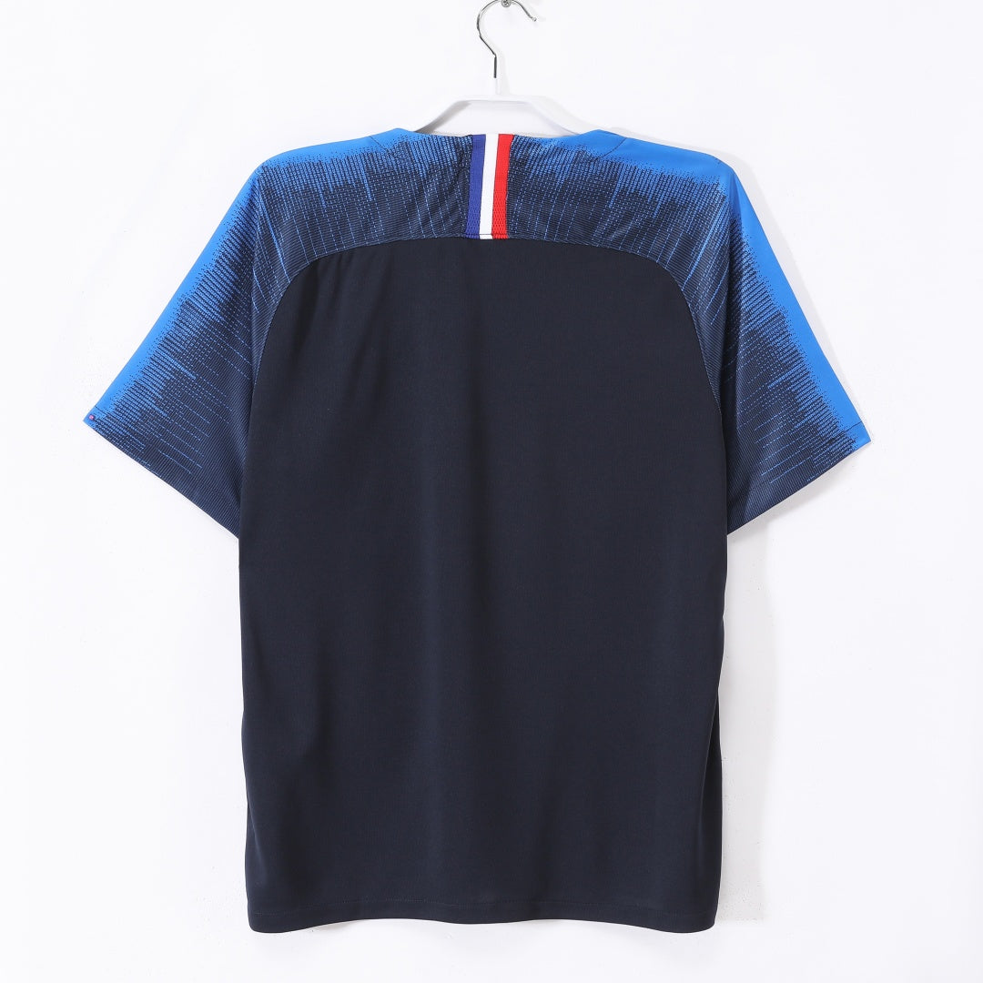 2018 Maillot Retro France Domicile
