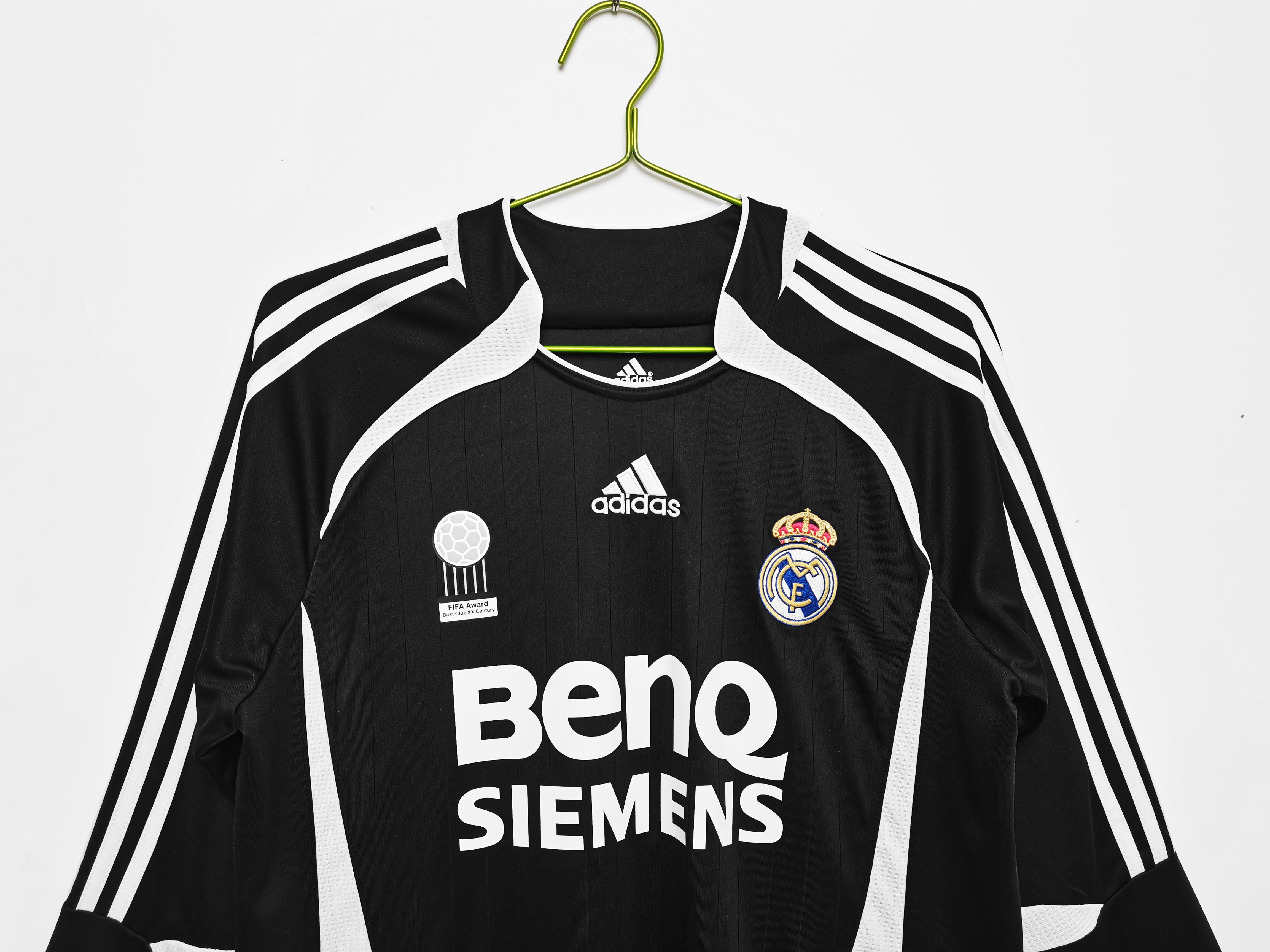 Real Madrid 2006-2007 Away Long Sleeve Kit