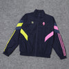 Juventus Dark Blue and Pink x Light Green Tracksuit