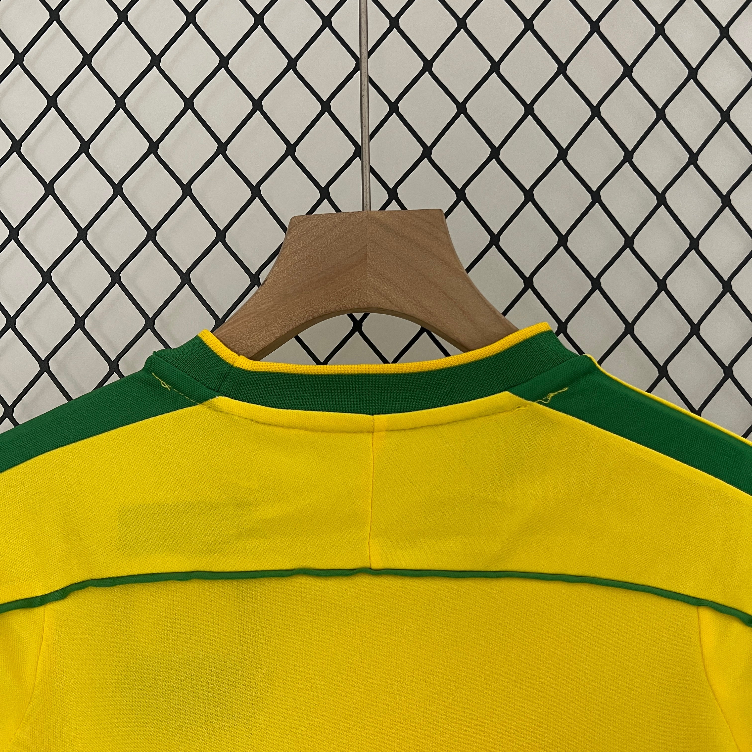 Brazil 1988 Home Jersey Kids