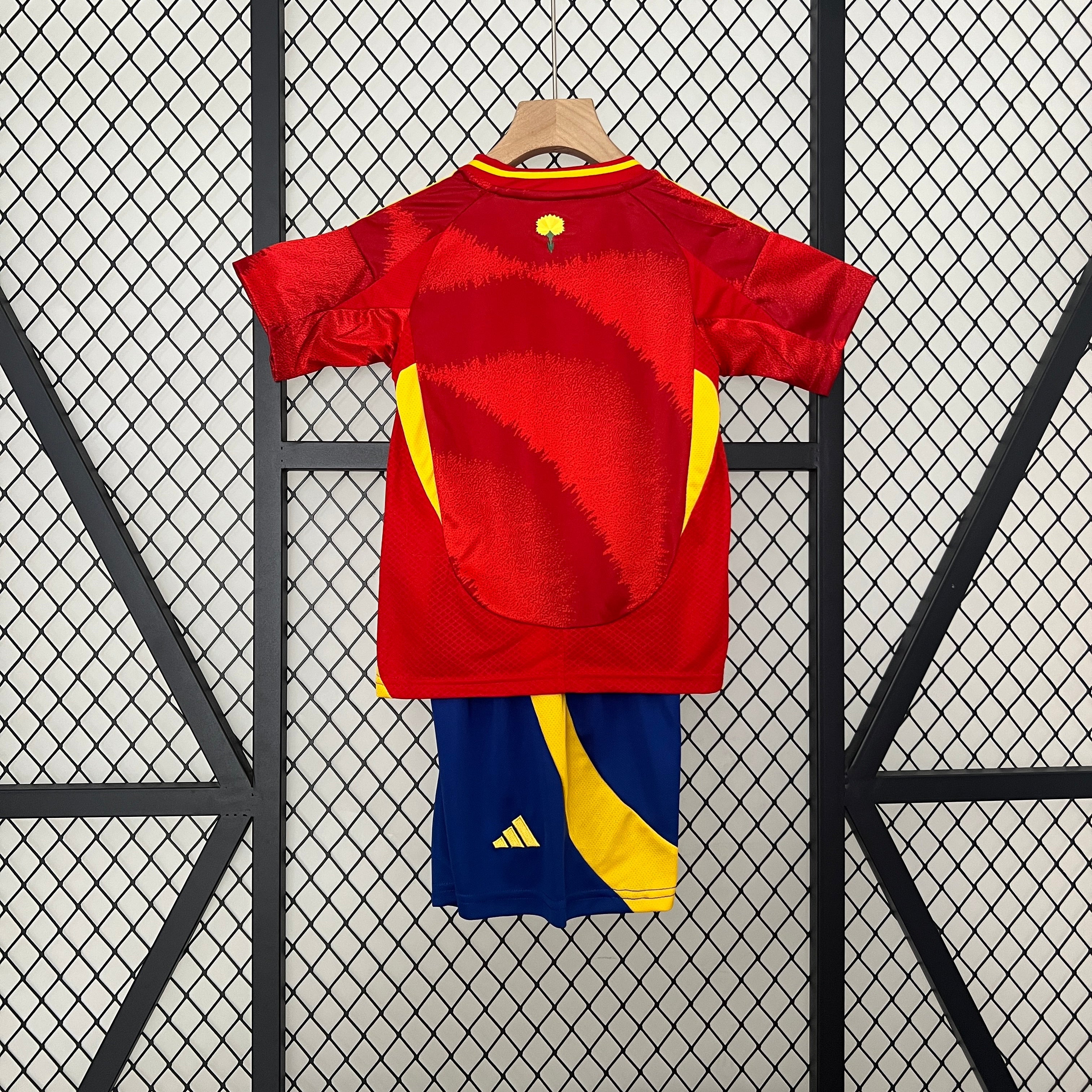 Spain 2024 Home Jersey Kids