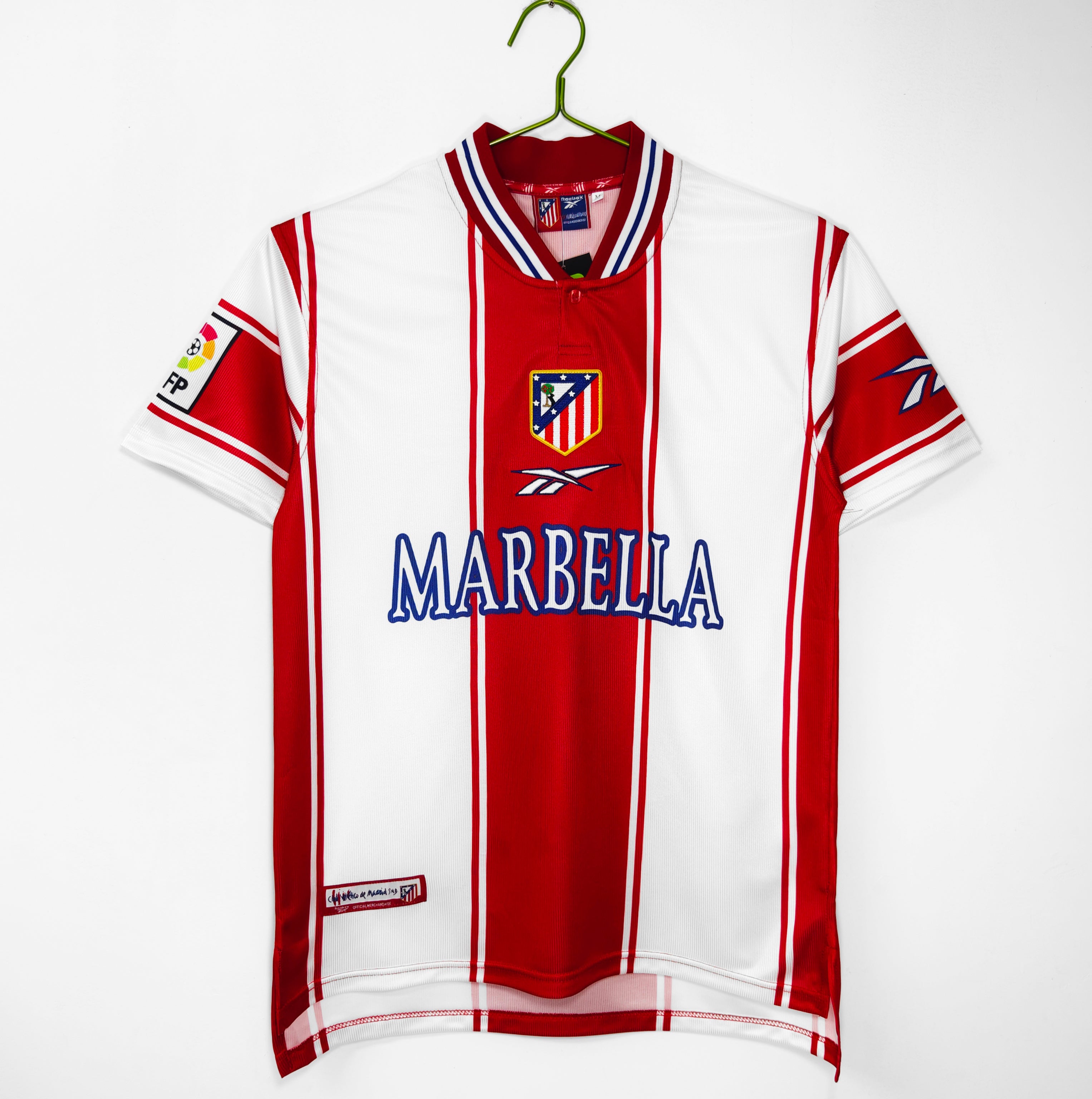 Maillot domicile de l'Atlético Madrid 1998-1999