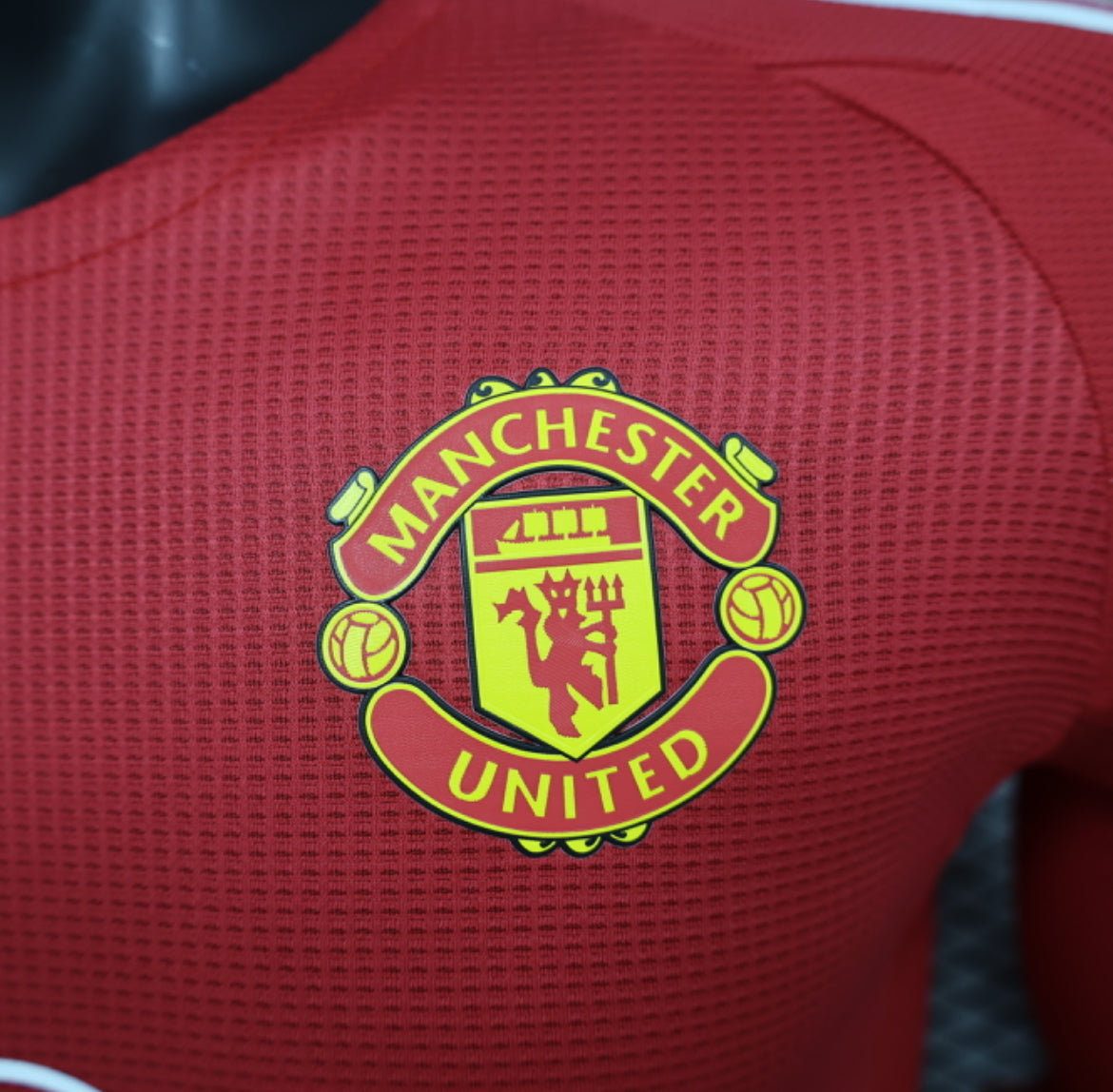 Machester United 2024-2025 Home Kit Long Sleeve