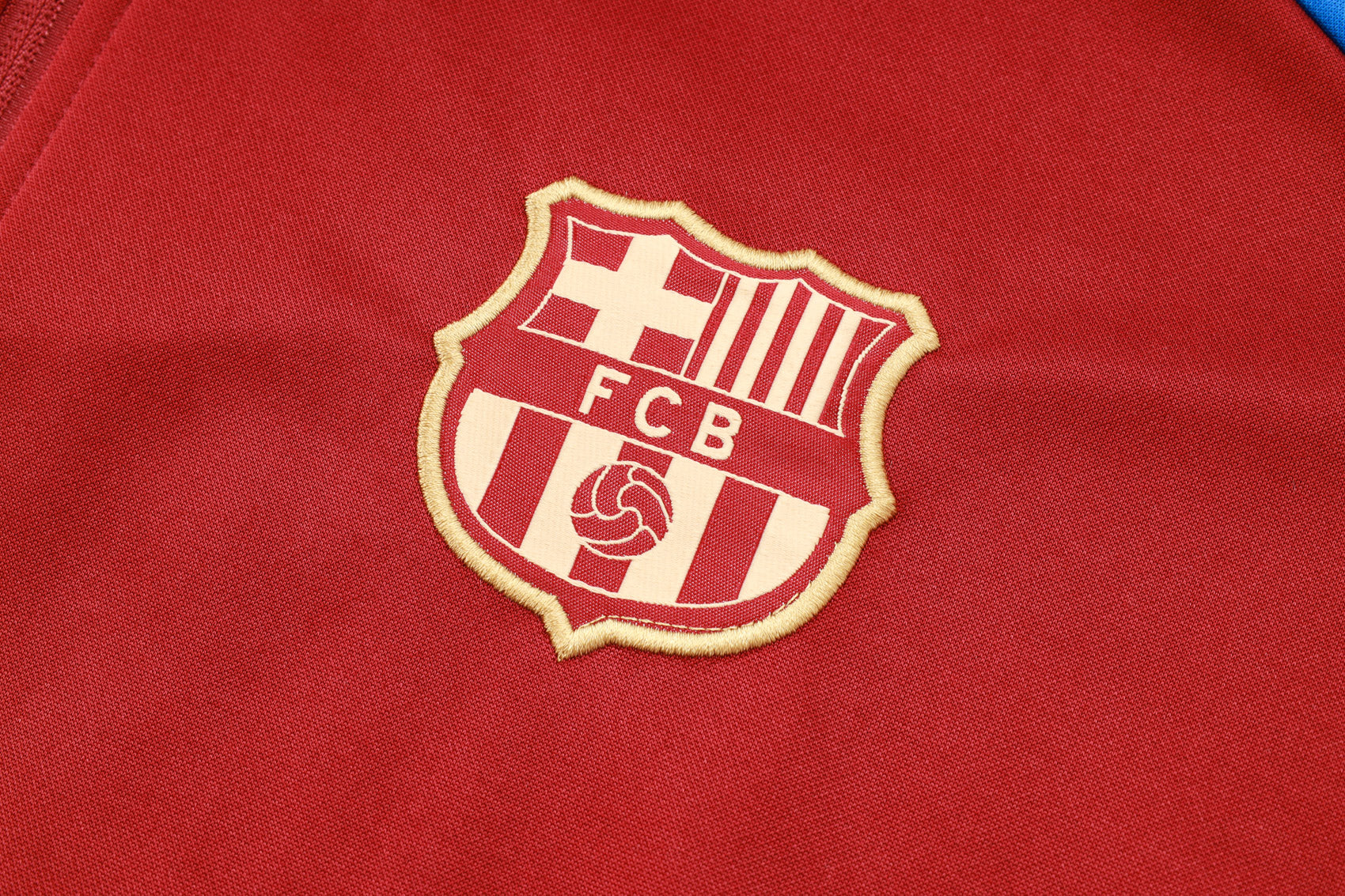 FC Barcelona Red and Black Tracksuit