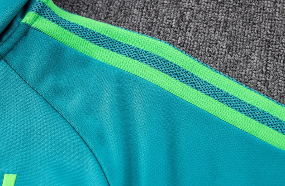 Juventus Turquoise and Dark Blue Tracksuit