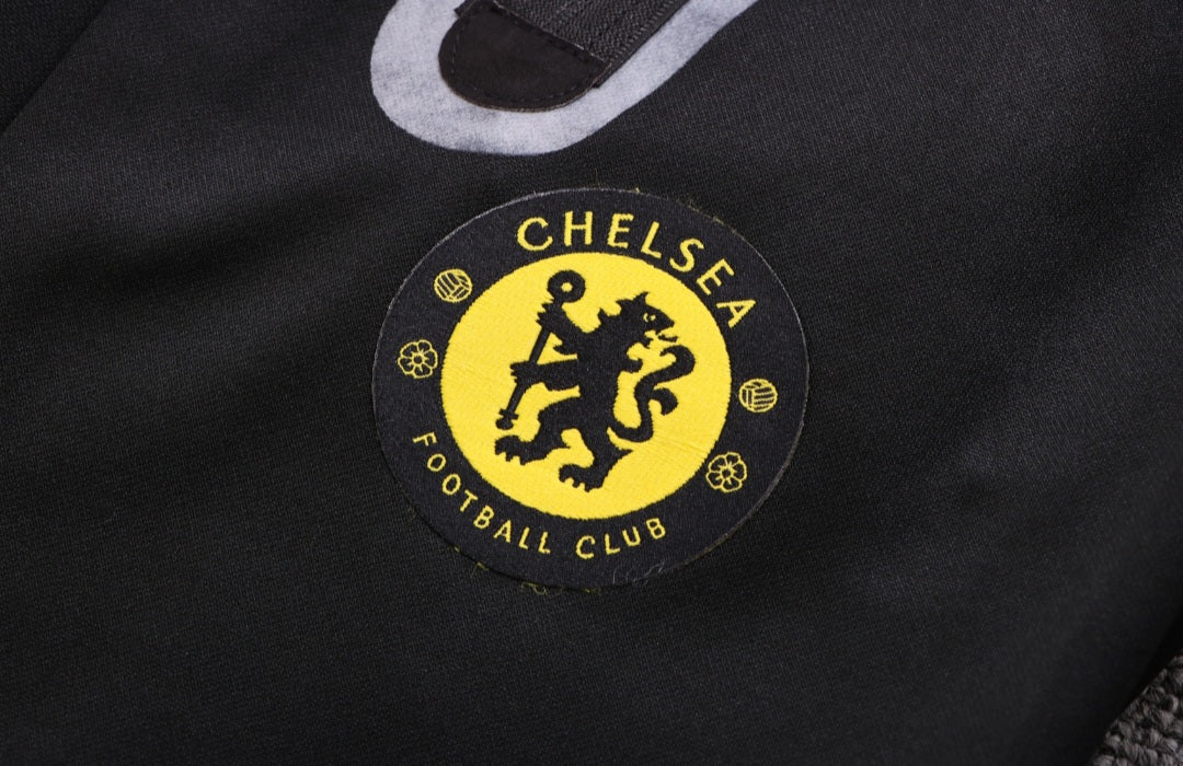 Chelsea Fc Black Tracksuit