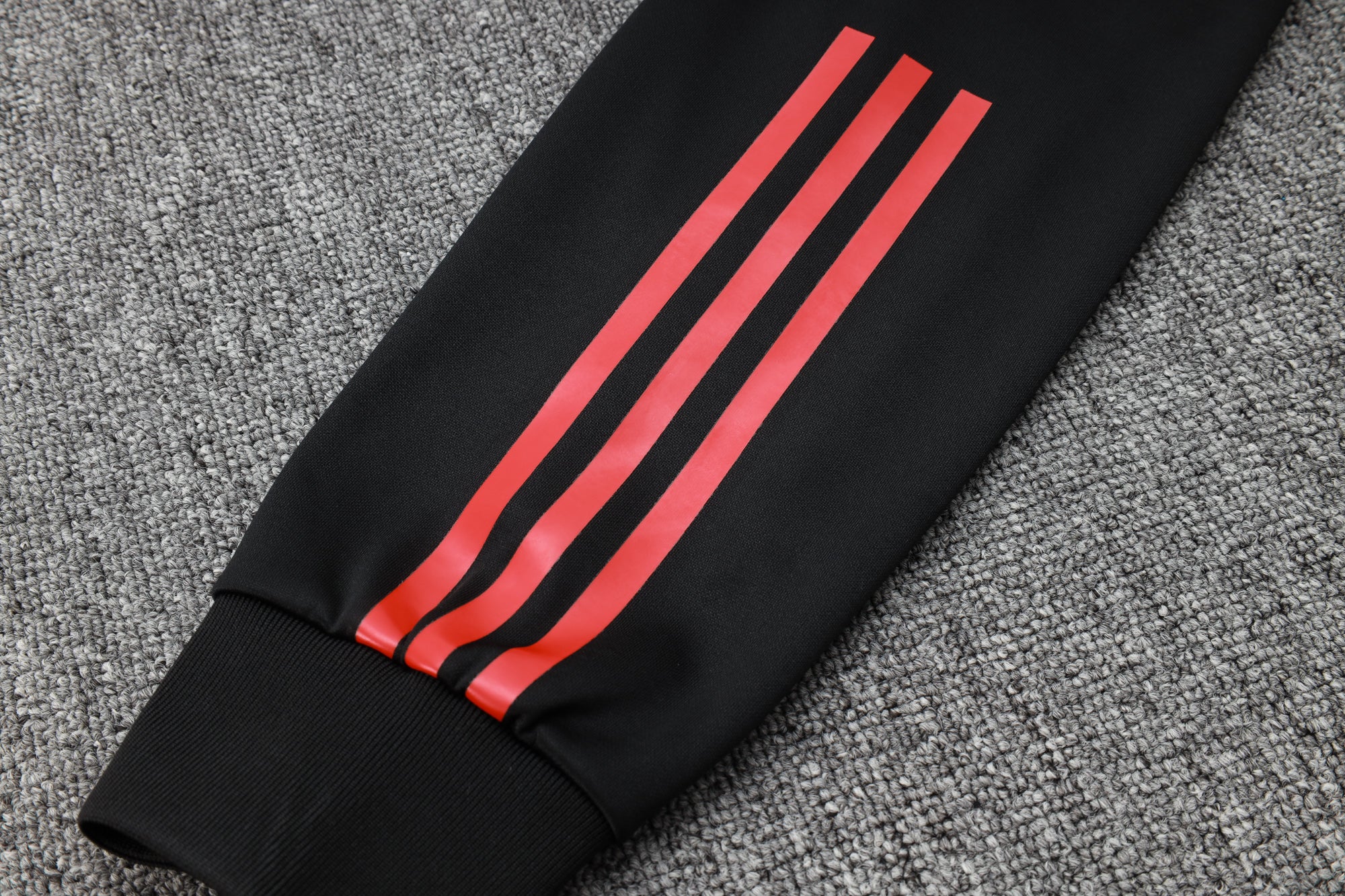 Manchester United Black and Red Tracksuit