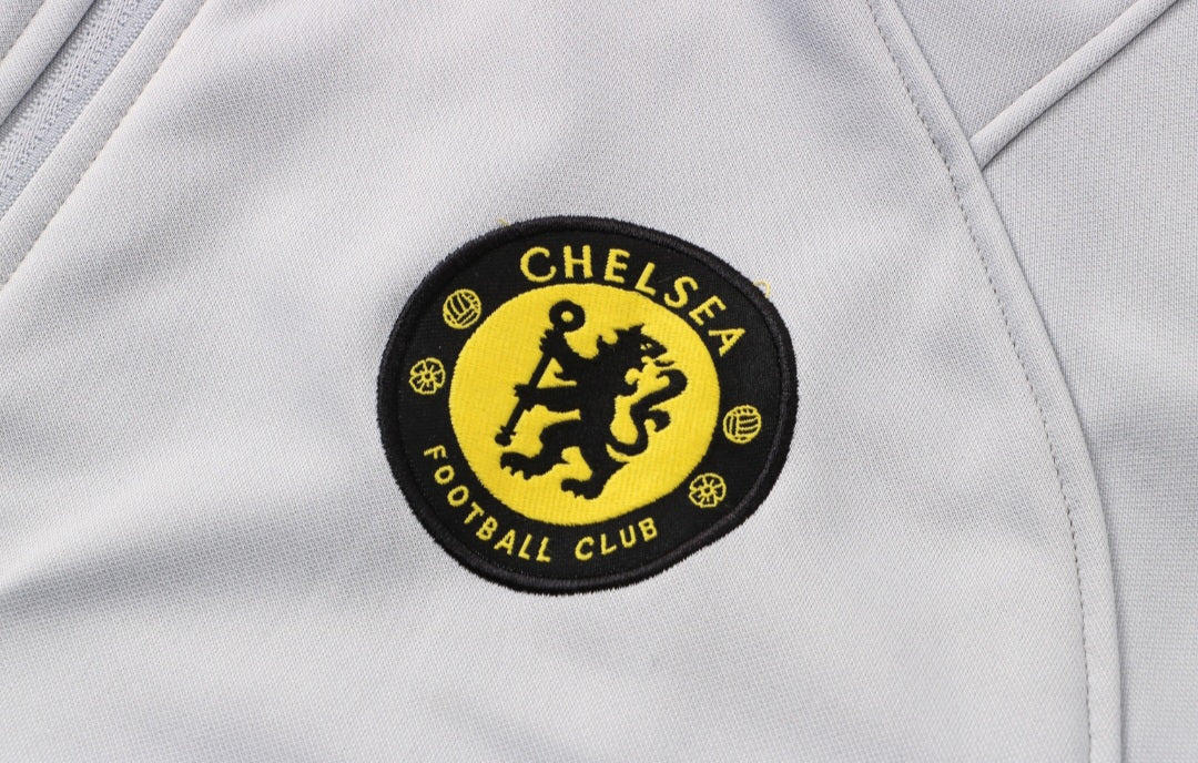 Chelsea FC White and Black Tracksuit