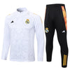 Real Madrid Black and White Tracksuit II