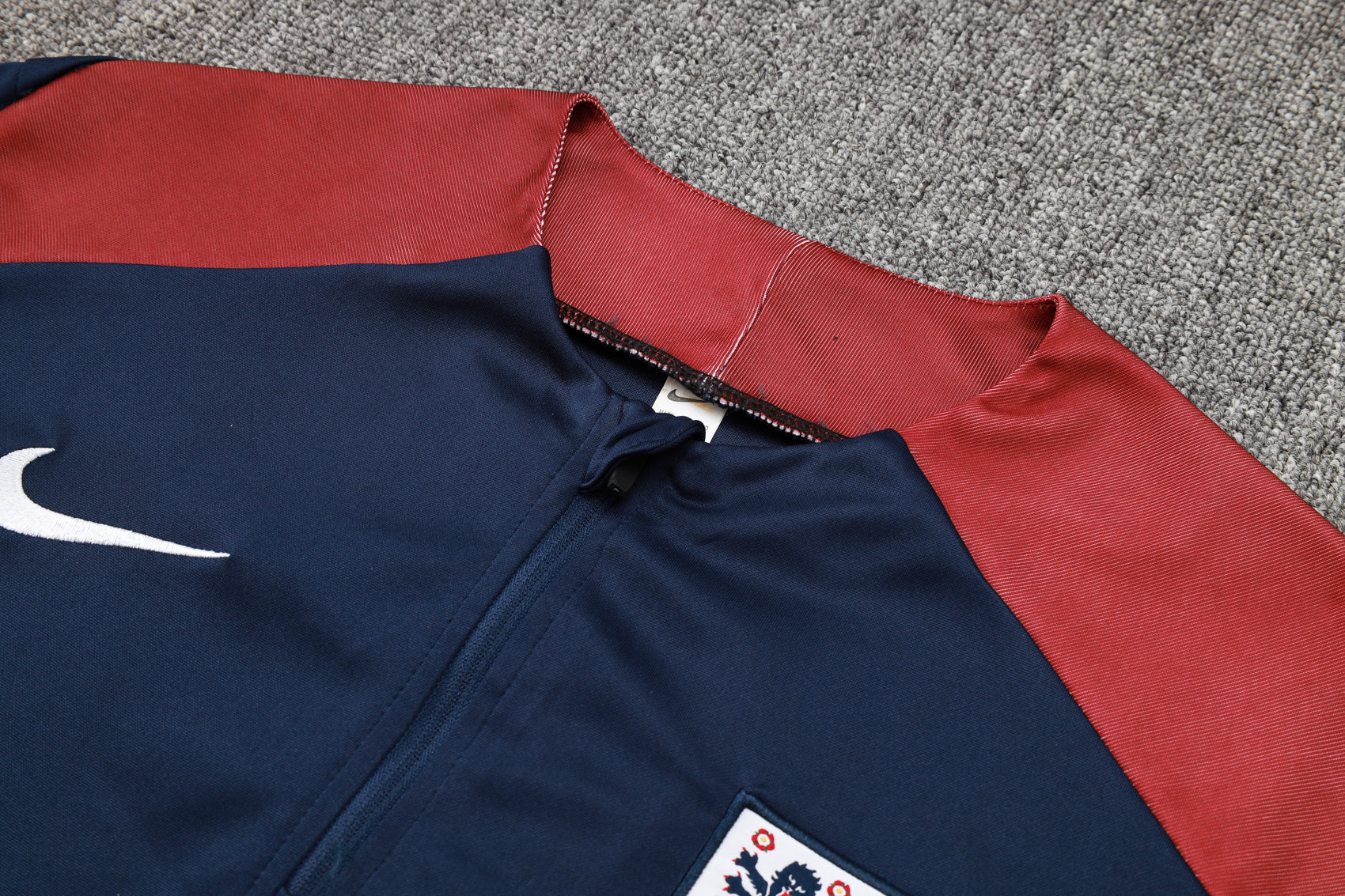 England Dark Blue and Red Tracksuit