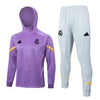 Real Madrid White and Violet Tracksuit