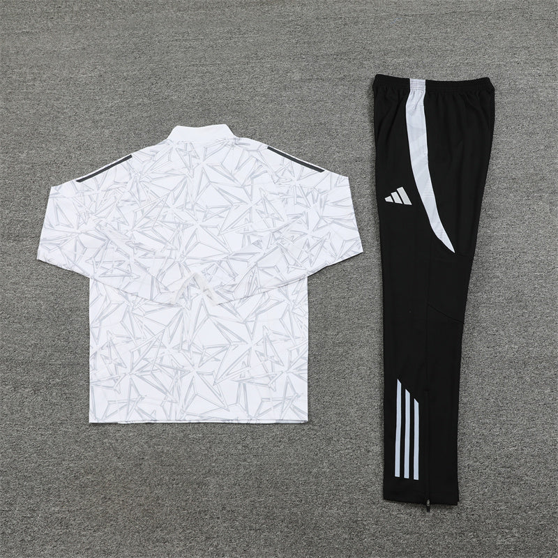 Real Madrid Black and White Tracksuit II