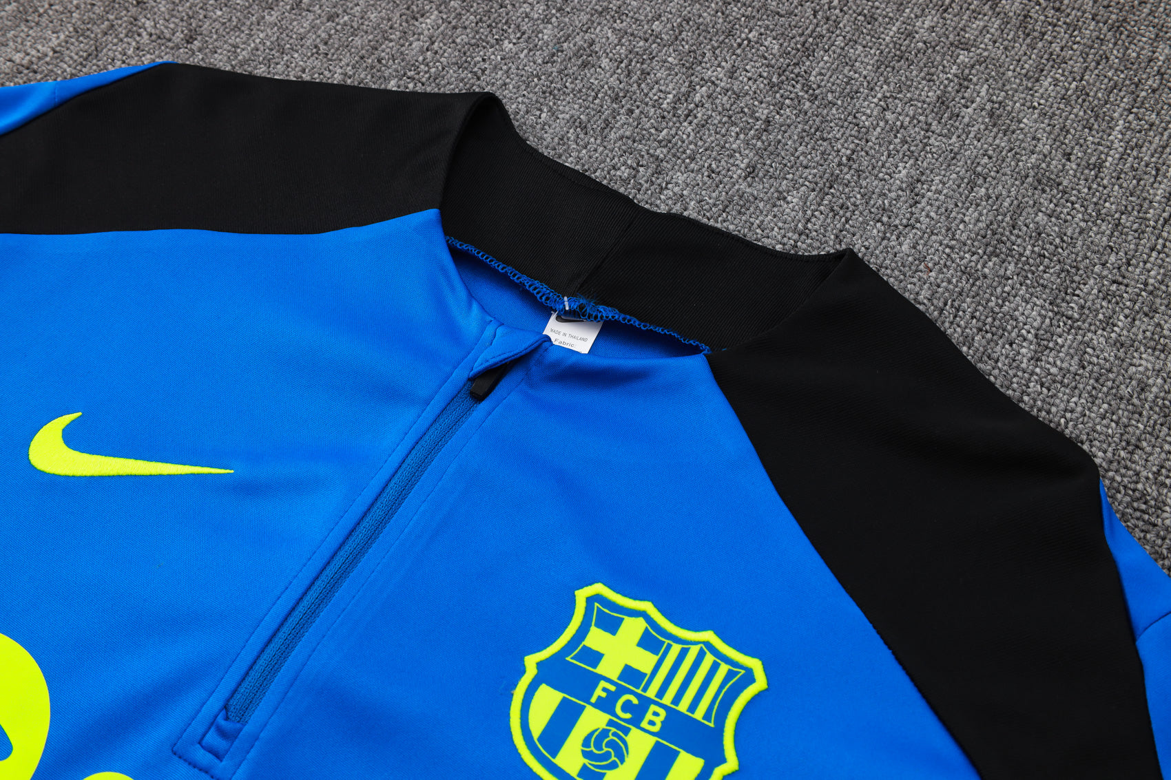 FC Barcelona Black and Blue Tracksuit