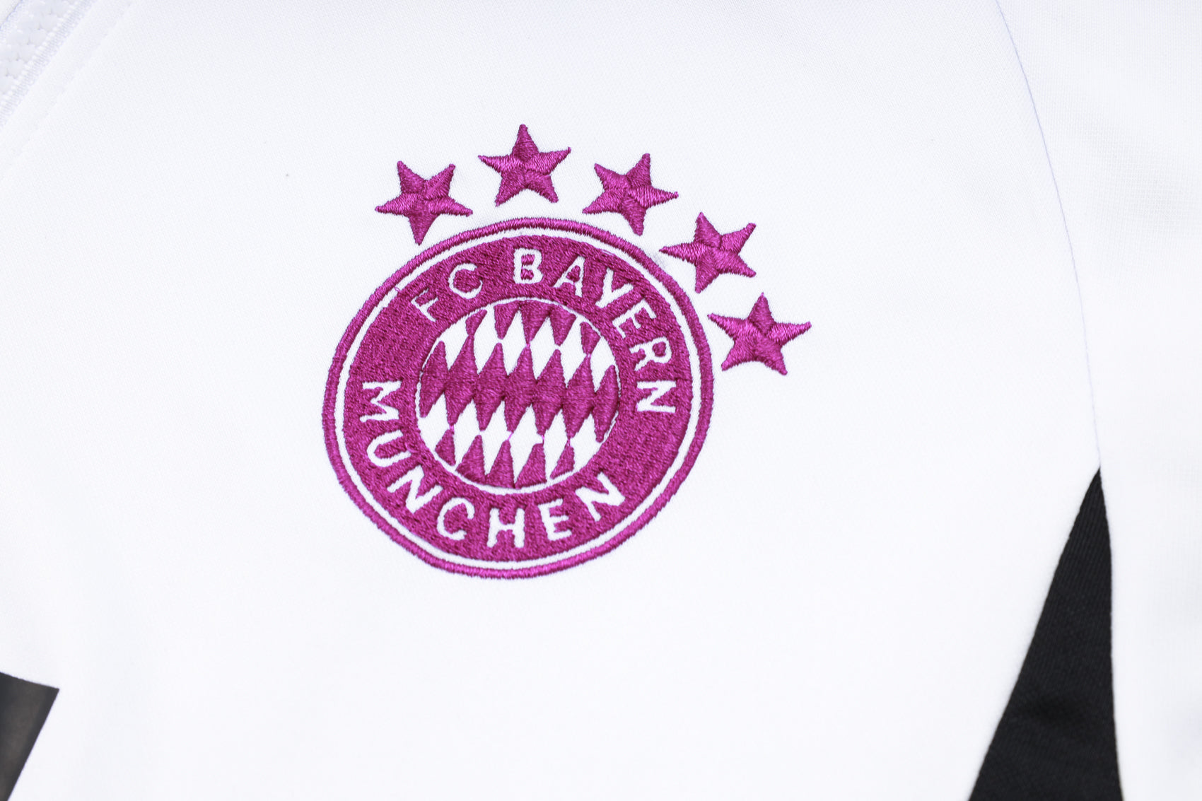 Bayern Munchen Black and White Tracksuit