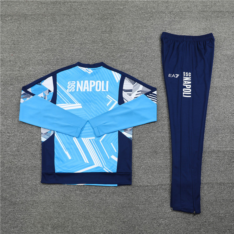 Napoli Dark Blue and Light Blue Tracksuit