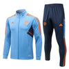 Manchester United Dark Blue and Light Blue Tracksuit