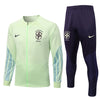 Brazil Violet and Light Green Tracksuit