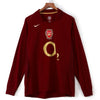 2005-2006 Maillot Arsenal Domicile Retro Manches Longues
