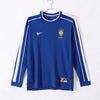 1998 Maillot  Brésil Extérieur Rétro  Manches Longues