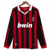 2009-2010 Maillot Retro AC Milan Domicile Manches Longues