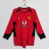 Manchester United 2002-2003 Home Long Sleeve Kit