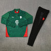 Manchester United Black and Green Tracksuit