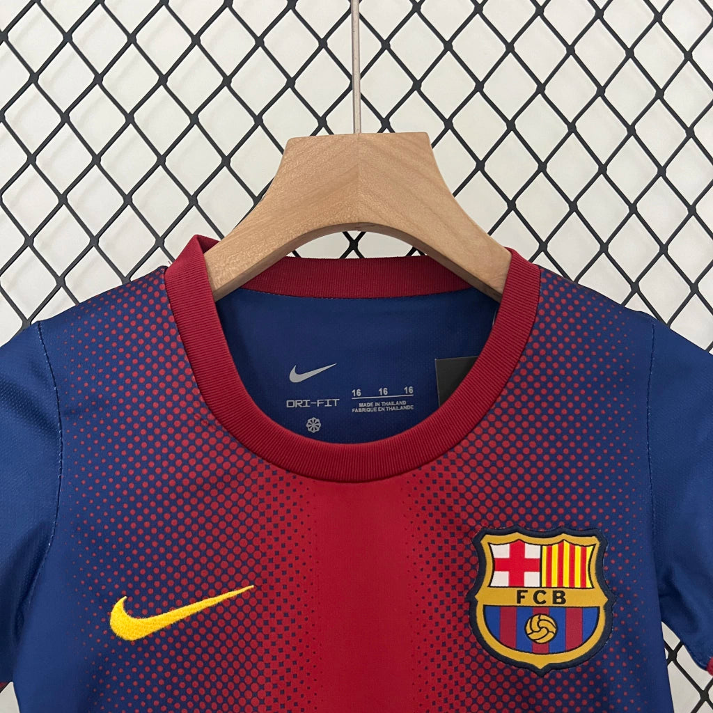 Barcelona 12/13 Home Jersey Kids