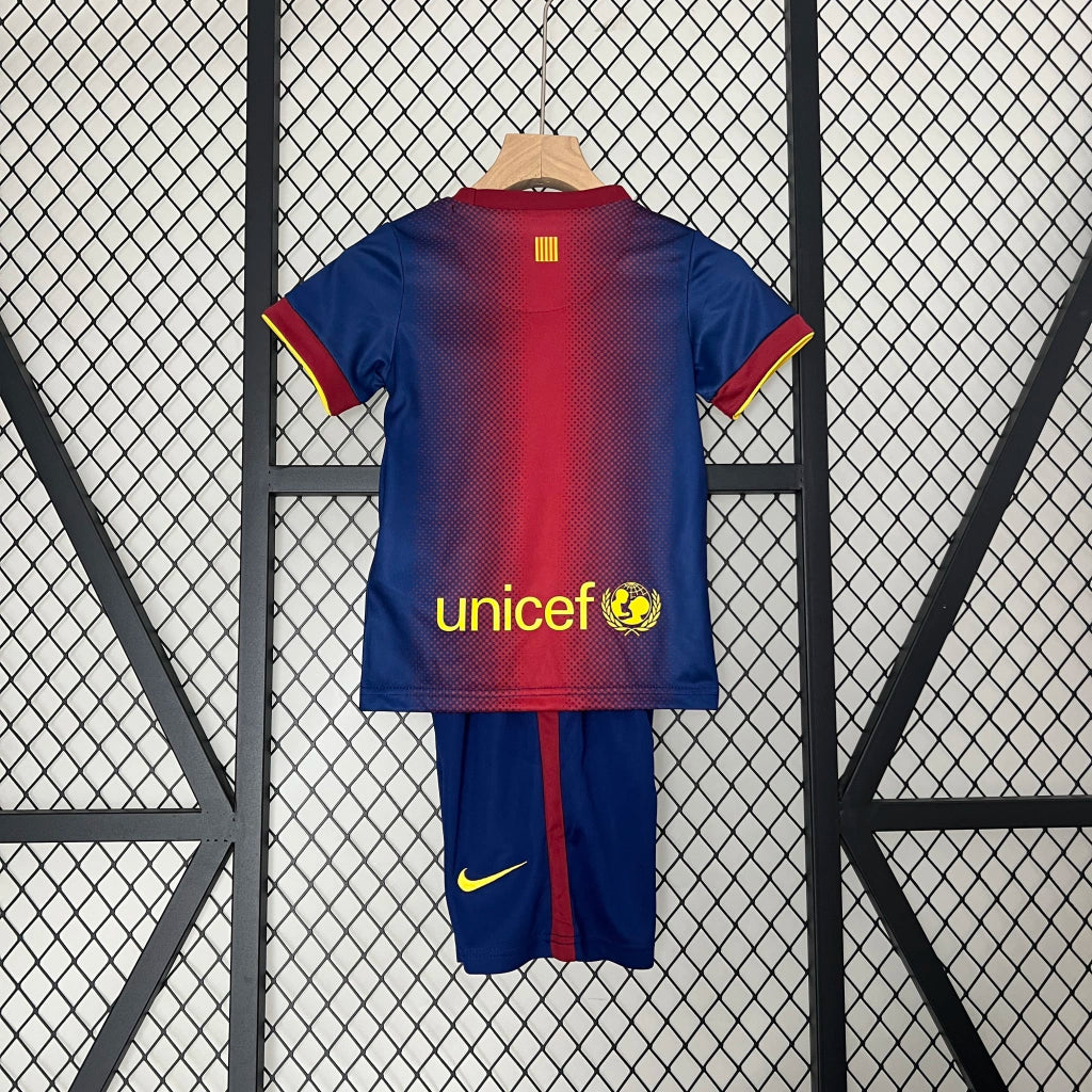 Barcelona 12/13 Home Jersey Kids