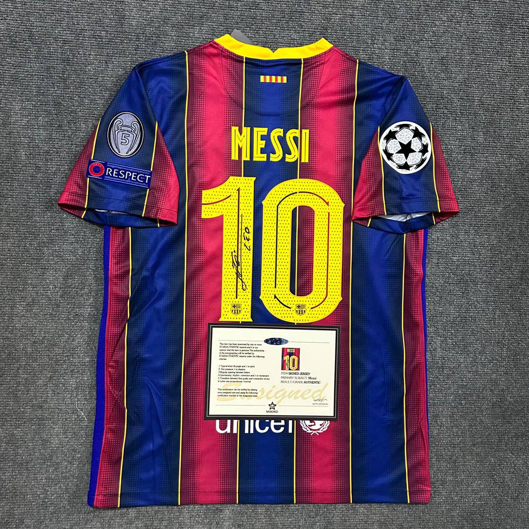 FC Barcelona "Messi" Signed Shirt II